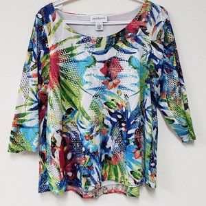 Peck and Peck Flowery Top